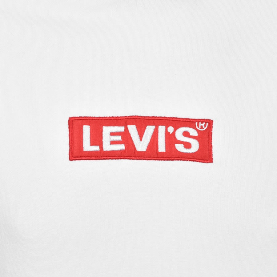 Alternative Image for ProductLevis Relaxed Graphic Logo Hoodie White3